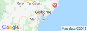 Gisborne map